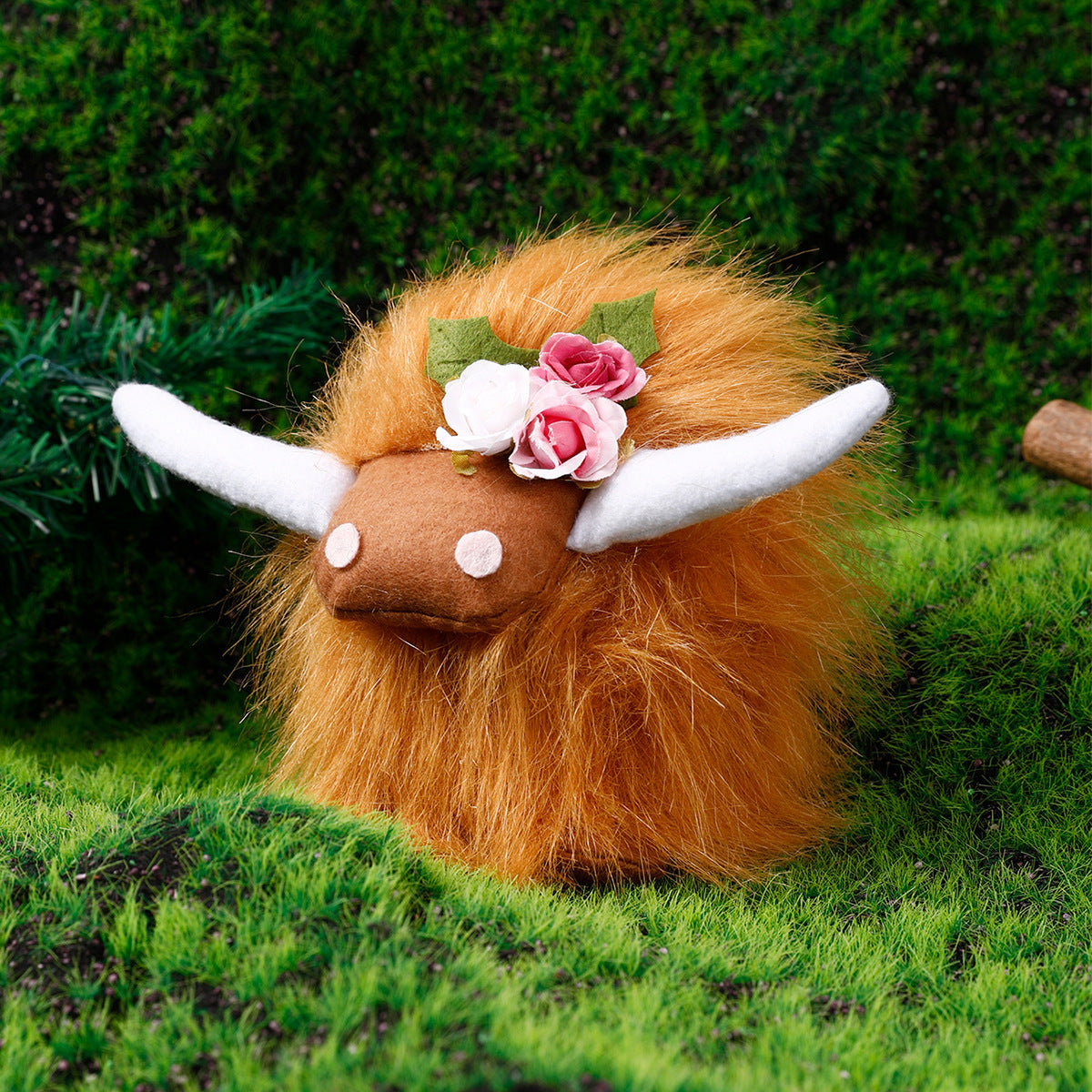 Wholesale Scottish Highlands Cowhide Cloth Doll Decoration